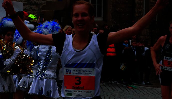 Zieleinlauf von Isabel Leibfried