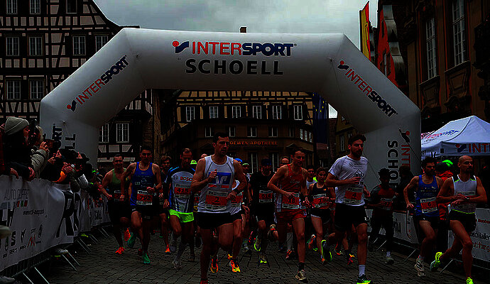 Viele Teilnehmer beim 3-Königslauf