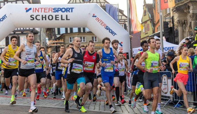 Start VR Bank Hauptlauf 10 km 06.01.2025